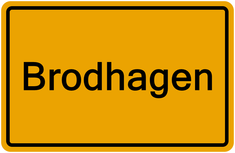 Handelsregisterauszug Brodhagen
