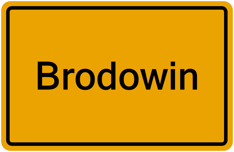 Handelsregisterauszug Brodowin