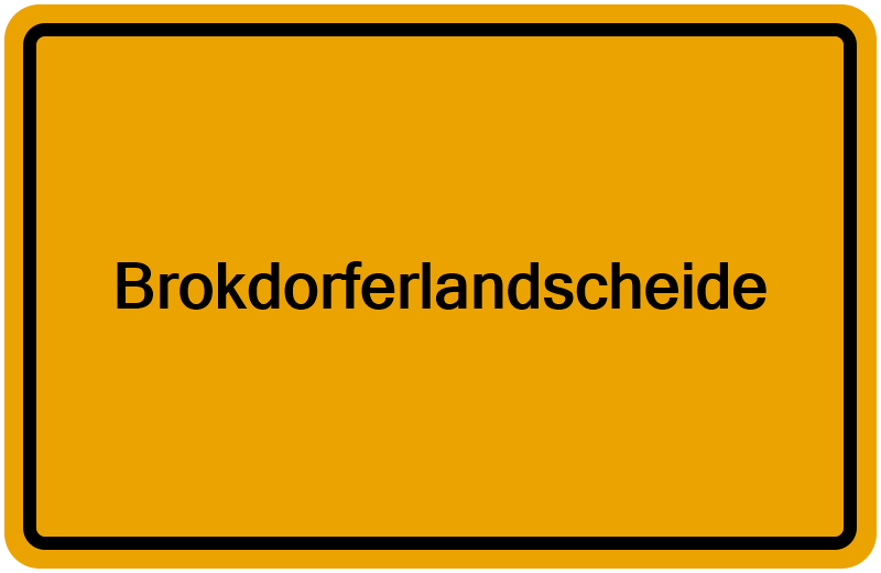 Handelsregisterauszug Brokdorferlandscheide