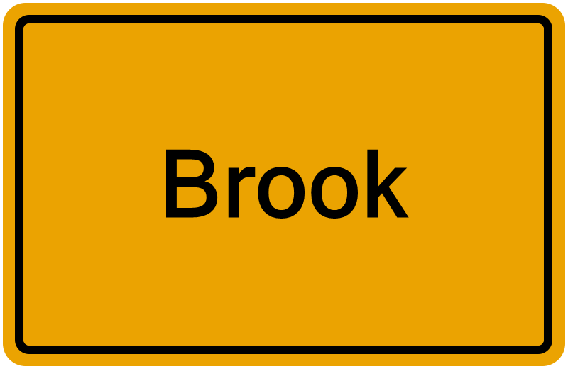 Handelsregisterauszug Brook