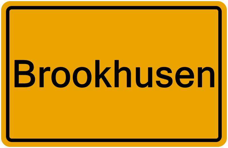 Handelsregisterauszug Brookhusen