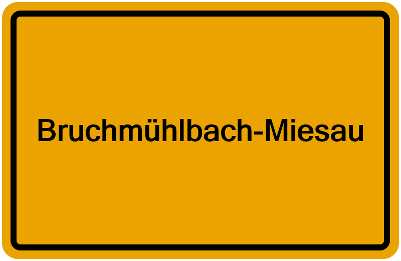 Handelsregisterauszug Bruchmühlbach-Miesau