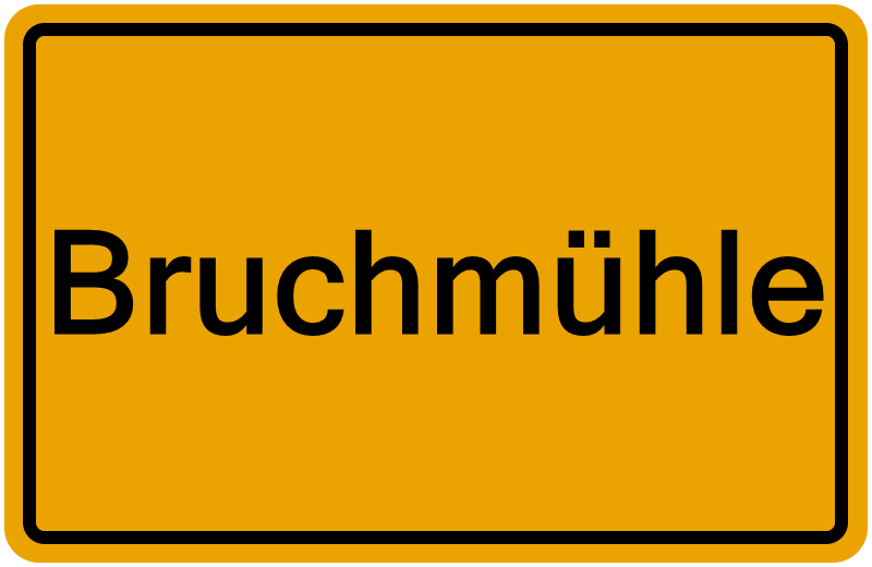 Handelsregisterauszug Bruchmühle