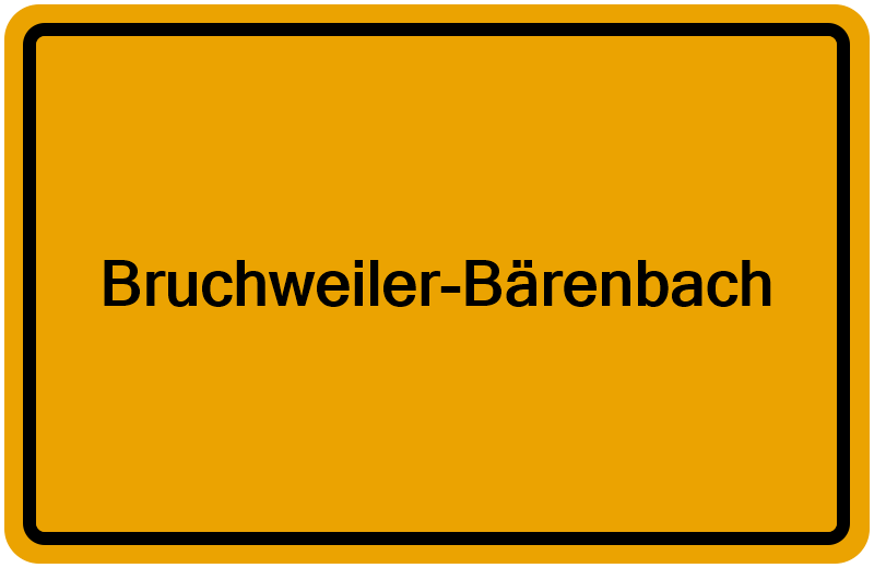 Handelsregisterauszug Bruchweiler-Bärenbach