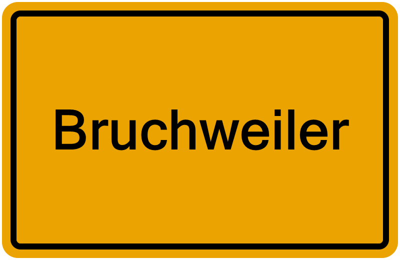 Handelsregisterauszug Bruchweiler