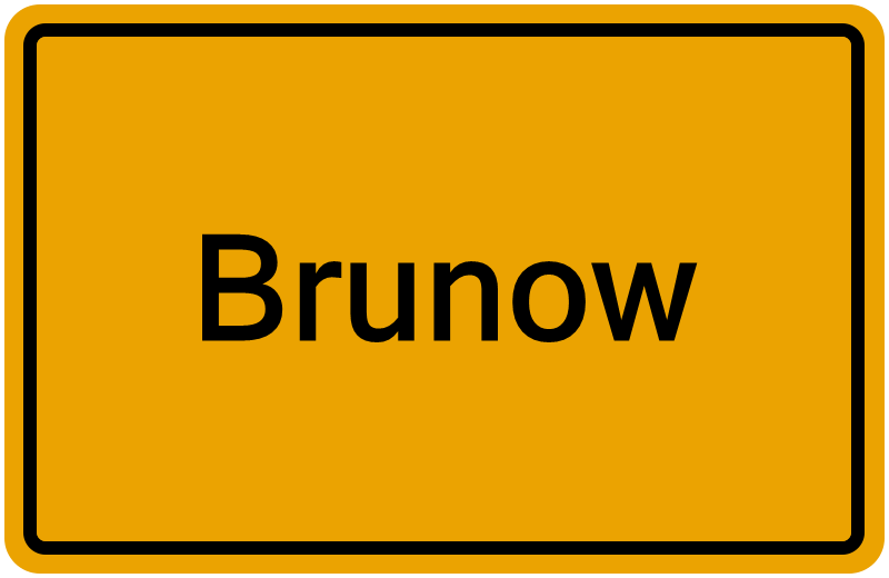Handelsregisterauszug Brunow