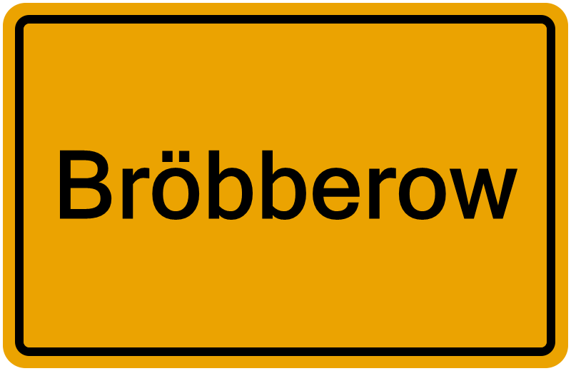 Handelsregisterauszug Bröbberow