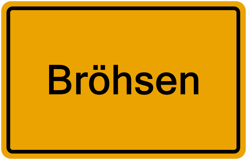 Handelsregisterauszug Bröhsen