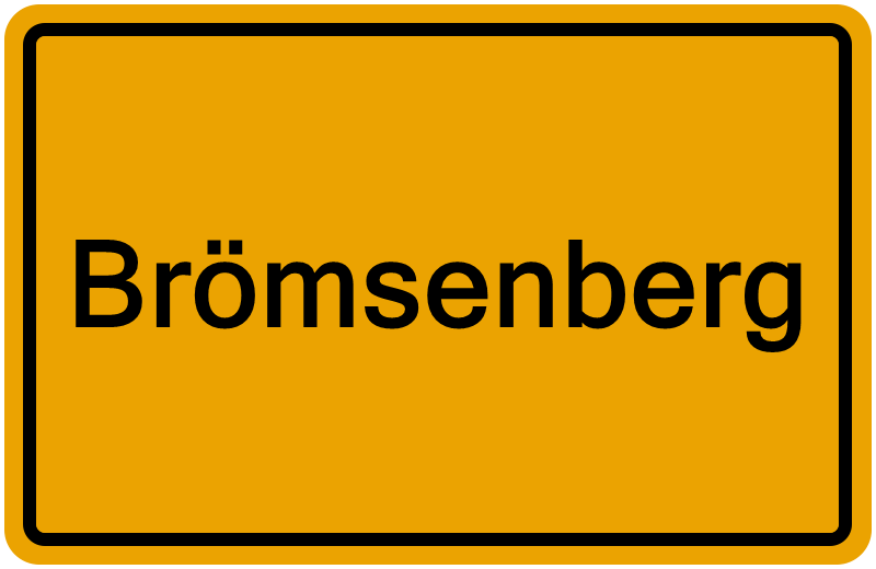 Handelsregisterauszug Brömsenberg