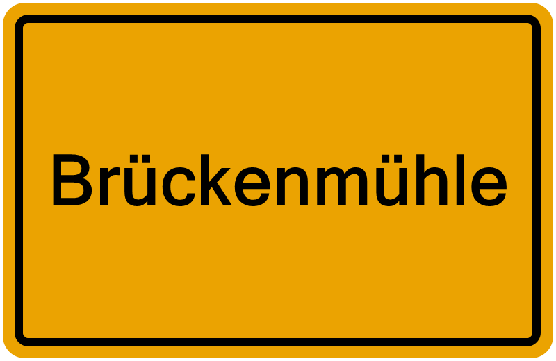 Handelsregisterauszug Brückenmühle
