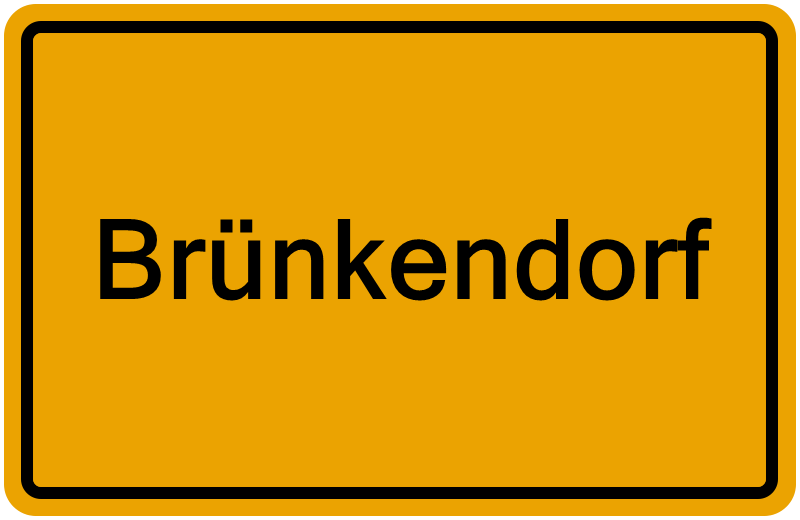 Handelsregisterauszug Brünkendorf