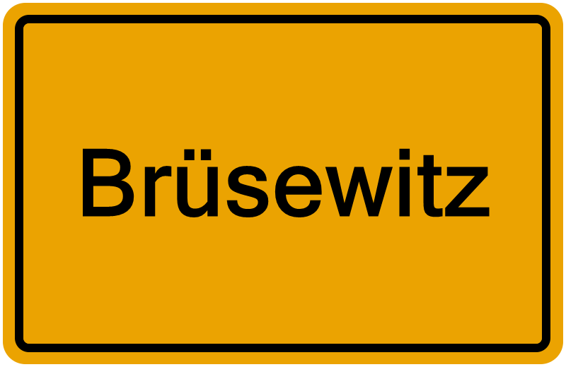 Handelsregisterauszug Brüsewitz