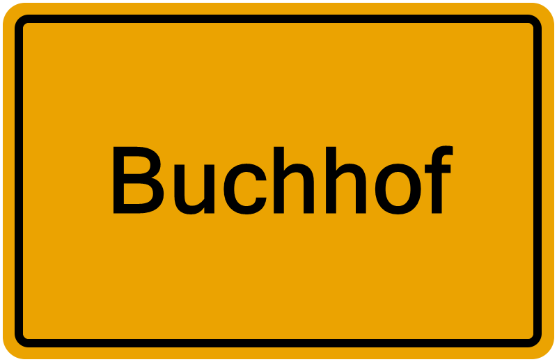 Handelsregisterauszug Buchhof