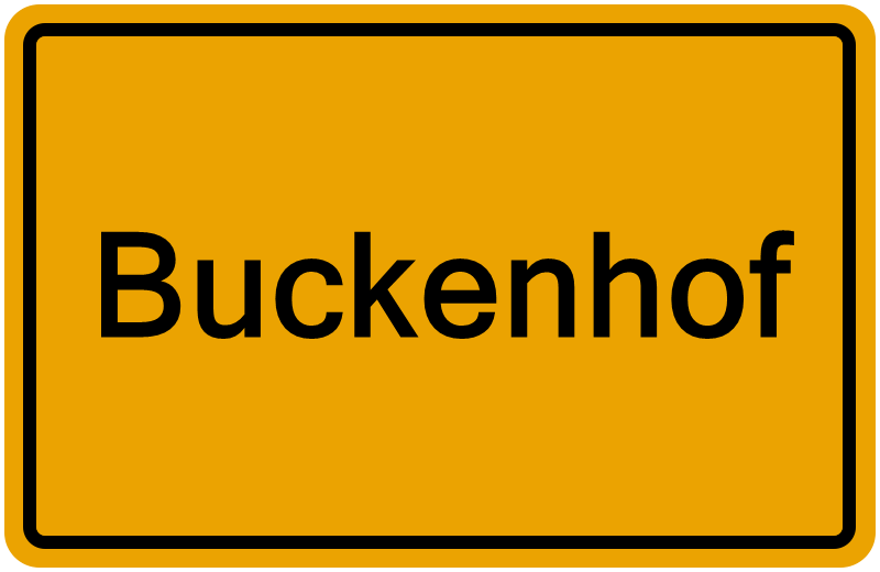 Handelsregisterauszug Buckenhof