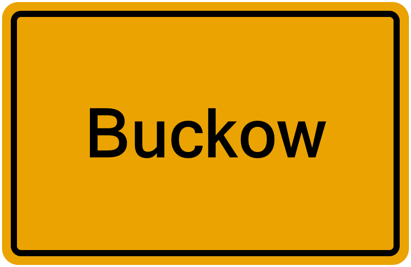 Handelsregisterauszug Buckow