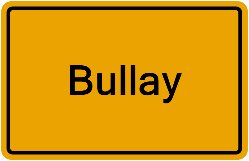 Handelsregisterauszug Bullay