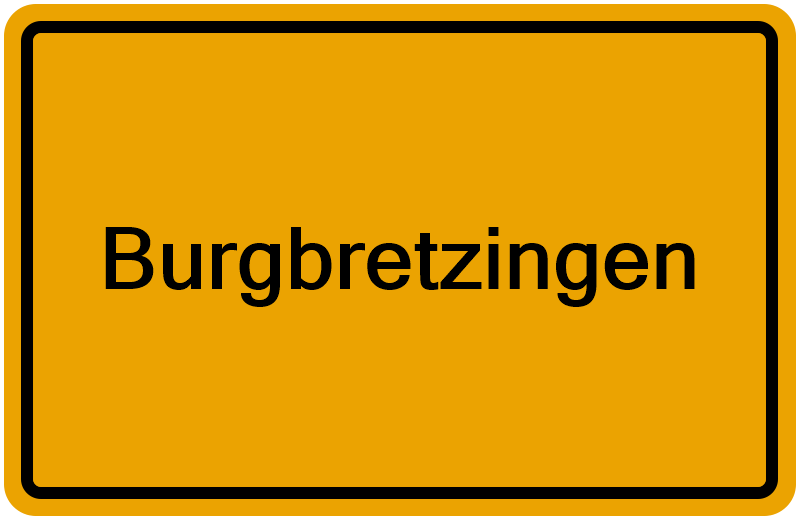 Handelsregisterauszug Burgbretzingen