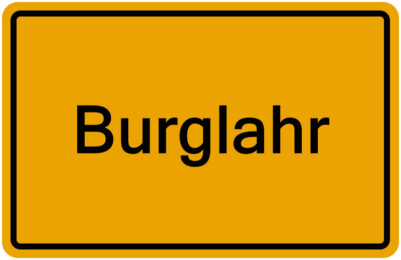 Handelsregisterauszug Burglahr