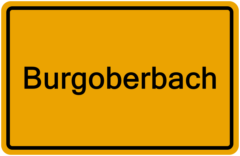 Handelsregisterauszug Burgoberbach