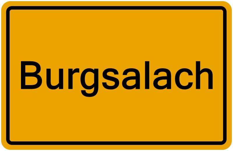 Handelsregisterauszug Burgsalach