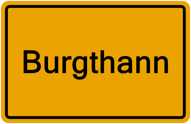 Handelsregisterauszug Burgthann