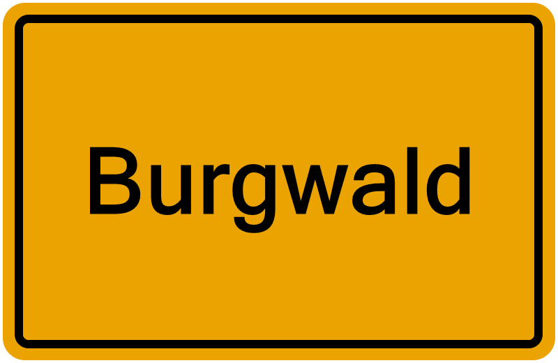 Handelsregisterauszug Burgwald