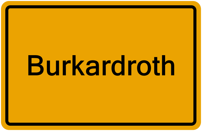 Handelsregisterauszug Burkardroth