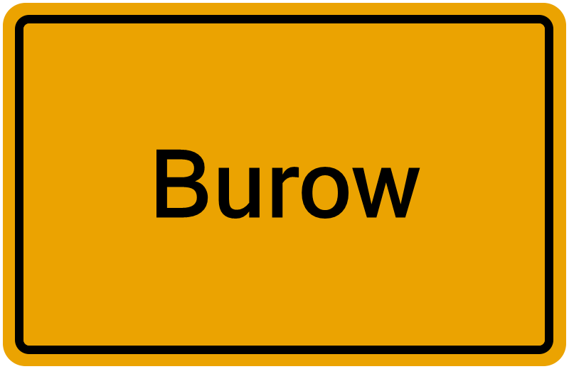 Handelsregisterauszug Burow