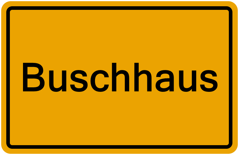 Handelsregisterauszug Buschhaus