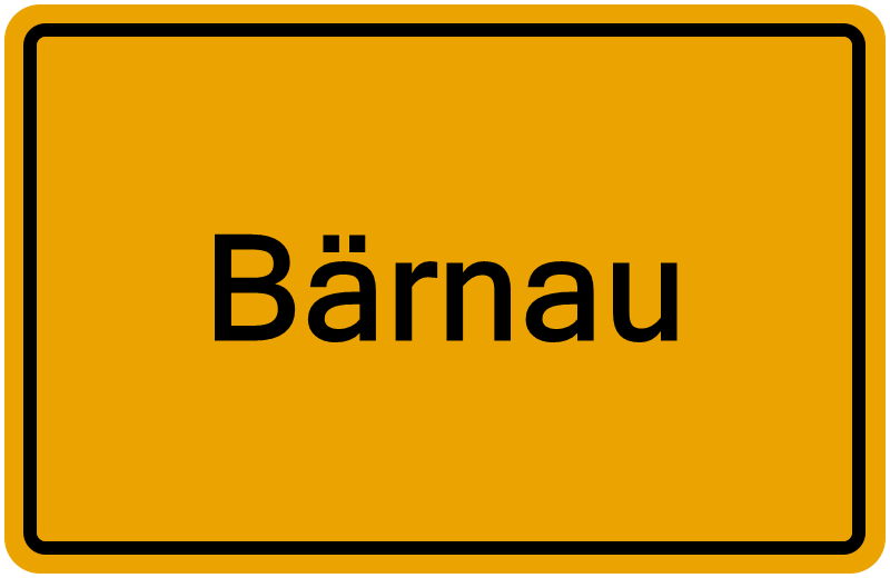 Handelsregisterauszug Bärnau