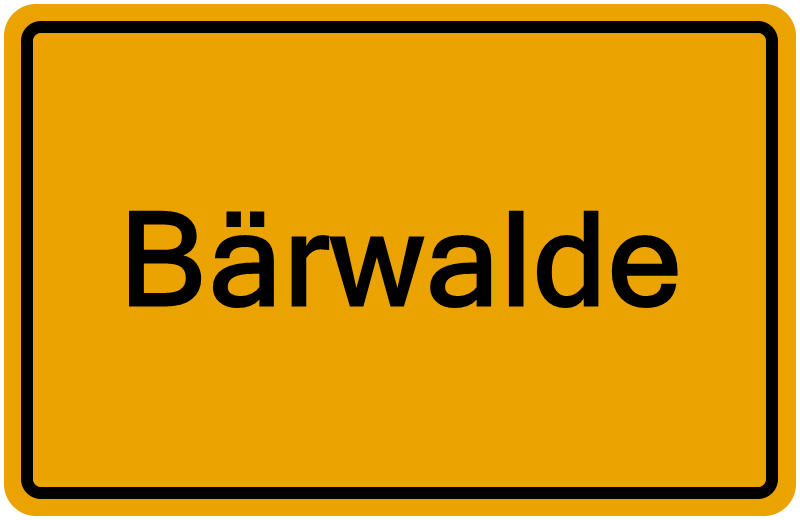 Handelsregisterauszug Bärwalde
