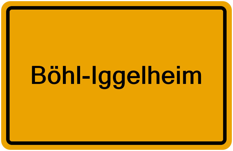 Handelsregisterauszug Böhl-Iggelheim