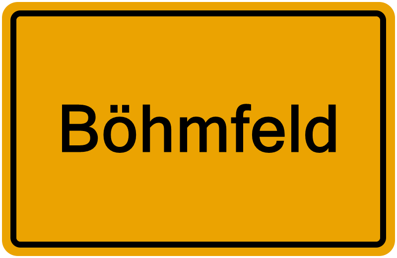 Handelsregisterauszug Böhmfeld
