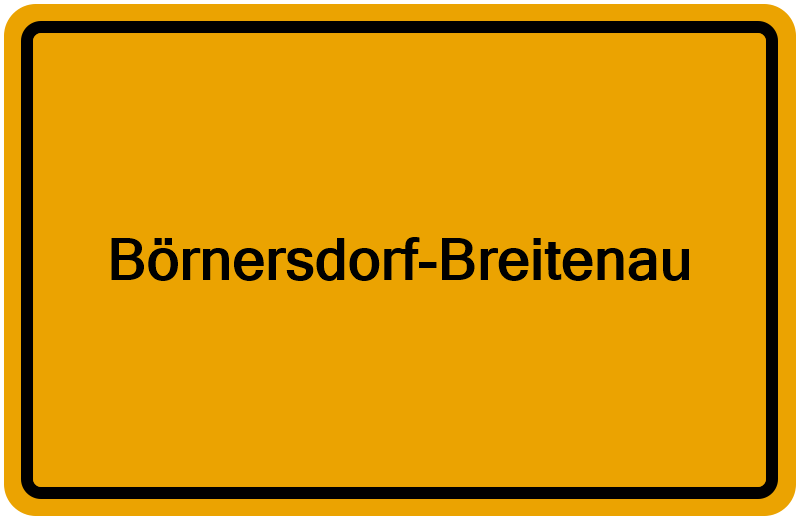 Handelsregisterauszug Börnersdorf-Breitenau