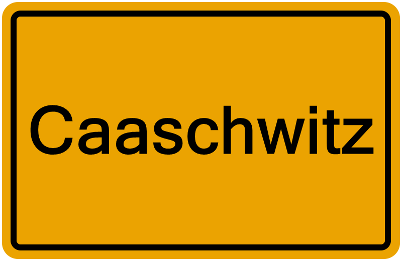 Handelsregisterauszug Caaschwitz