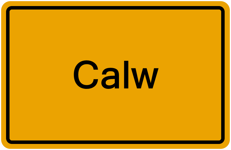 Handelsregisterauszug Calw