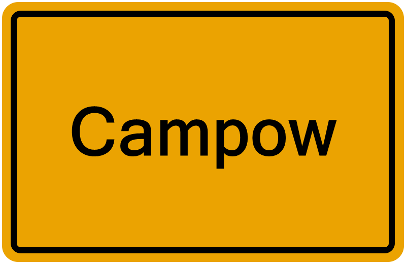 Handelsregisterauszug Campow