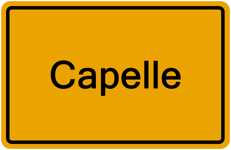 Handelsregisterauszug Capelle