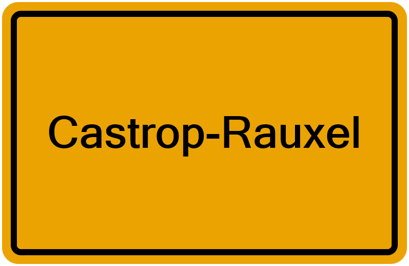 Handelsregisterauszug Castrop-Rauxel