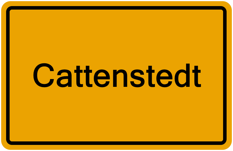 Handelsregisterauszug Cattenstedt