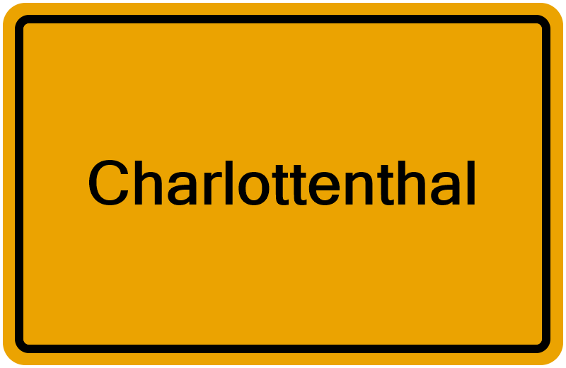 Handelsregisterauszug Charlottenthal