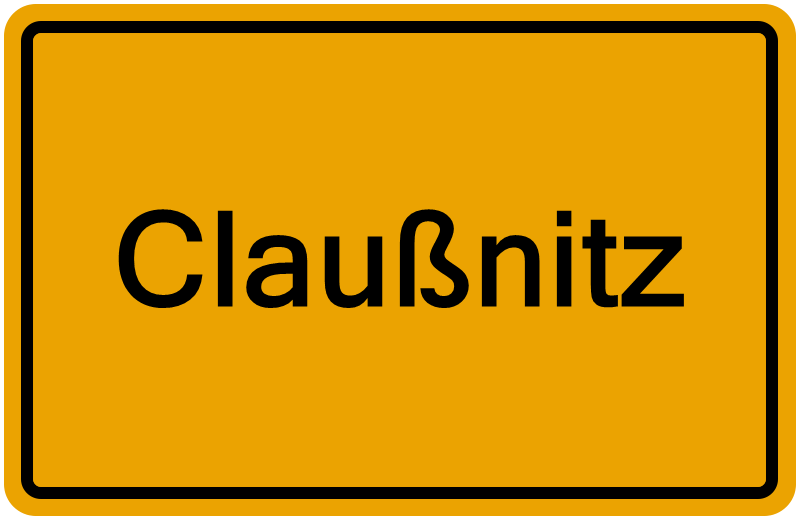 Handelsregisterauszug Claußnitz