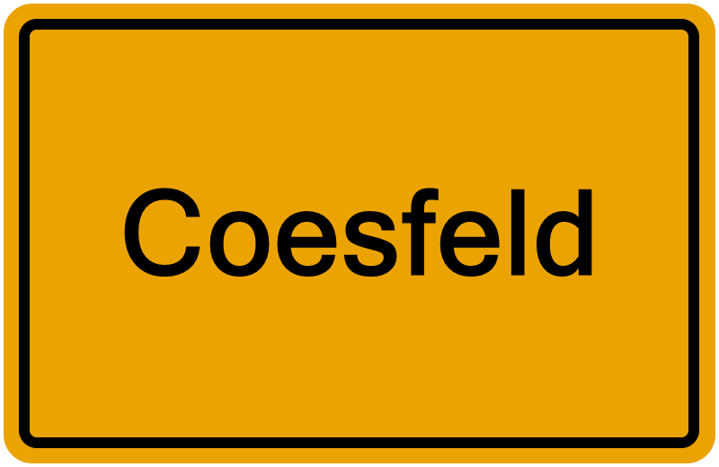 Handelsregisterauszug Coesfeld