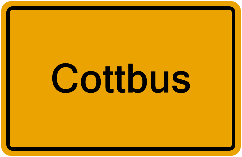 Handelsregisterauszug Cottbus