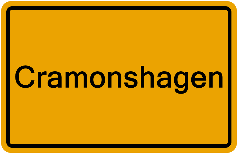 Handelsregisterauszug Cramonshagen