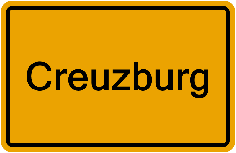 Handelsregisterauszug Creuzburg