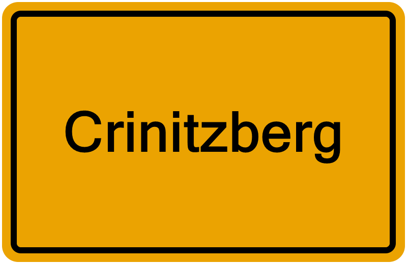 Handelsregisterauszug Crinitzberg