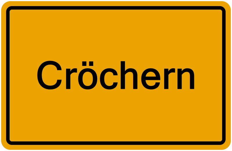 Handelsregisterauszug Cröchern