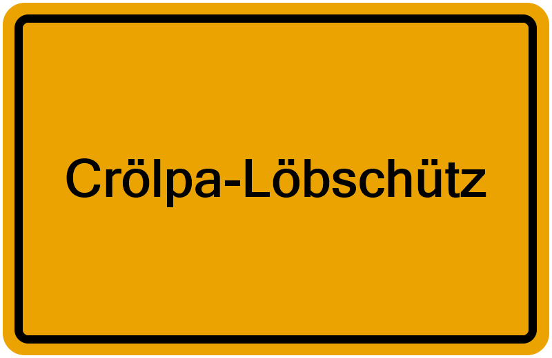Handelsregisterauszug Crölpa-Löbschütz