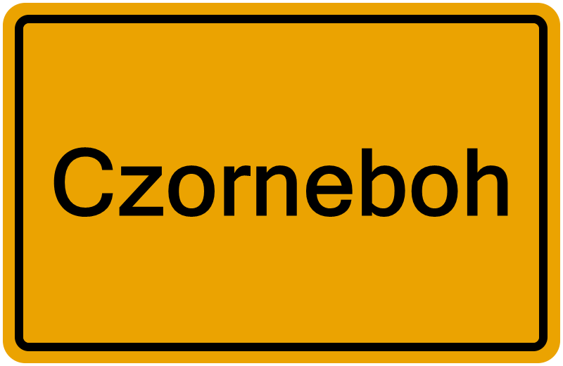 Handelsregisterauszug Czorneboh